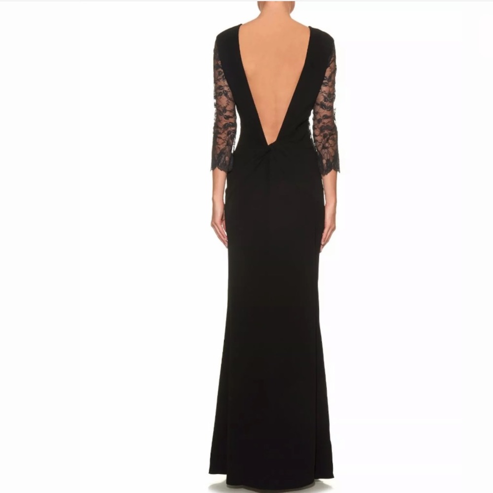 DVF Anais Lace and Crepe Gown Size 4